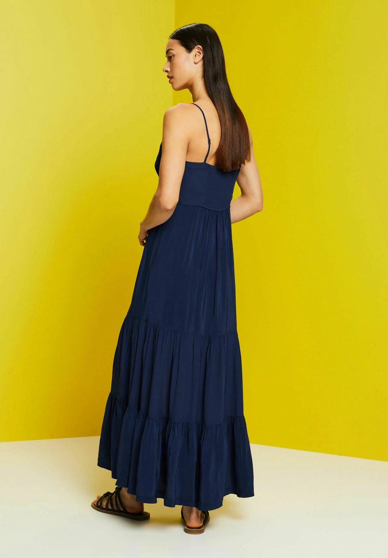 ESPRIT Träger- Maxi-Jurk - Navy 7 ESPRIT Träger- Maxi-Jurk - Navy - Afbeelding 7