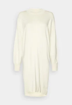 ESPRIT Mockneck Dress - Gebreide Jurk - Ice