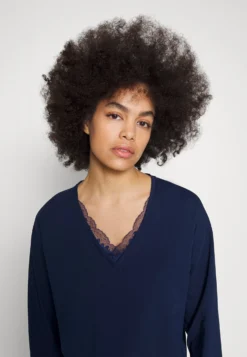 ESPRIT Seasonal Solid Long Leg Long Sleeve - Pyjama - Ink -Esprit 9742990de92c4860b3dc1ba721a66dbb scaled