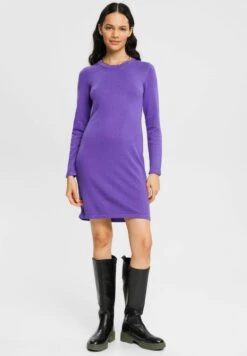 Edc By Esprit Flat - Gebreide Jurk - Purple 12 Edc By Esprit Flat - Gebreide Jurk - Purple -Esprit 9755509907b940ae880c650e902ad7ef