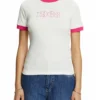 ESPRIT Short Sleeve - T-Shirt Print - Off White