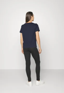 Edc By Esprit Slub V-Neck - T-Shirt Basic - Navy