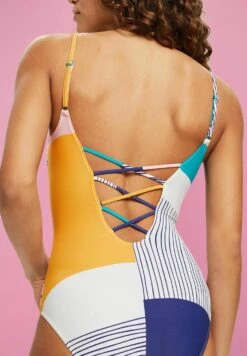 ESPRIT Mit Wattierten Cups Und Mustermix - Badpak - Sand -Esprit 98cb7f4d2a764ec7a8047131a716c53d