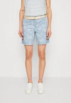 ESPRIT Print- Shorts - Light Blue Lavender