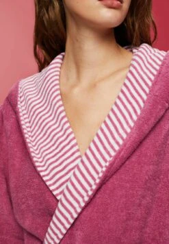 ESPRIT Mit Streifen - Badjas - Blackberry -Esprit 9eb347d2248740b085730208d32449e8