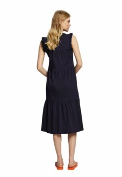Edc By Esprit Printed - Jurk - Navy -Esprit a0756d587e0c4b9f8d47274a5fcf111f