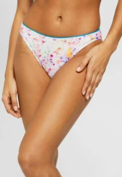 ESPRIT Im Floralen Design - Bikinibroekje - Teal Blue