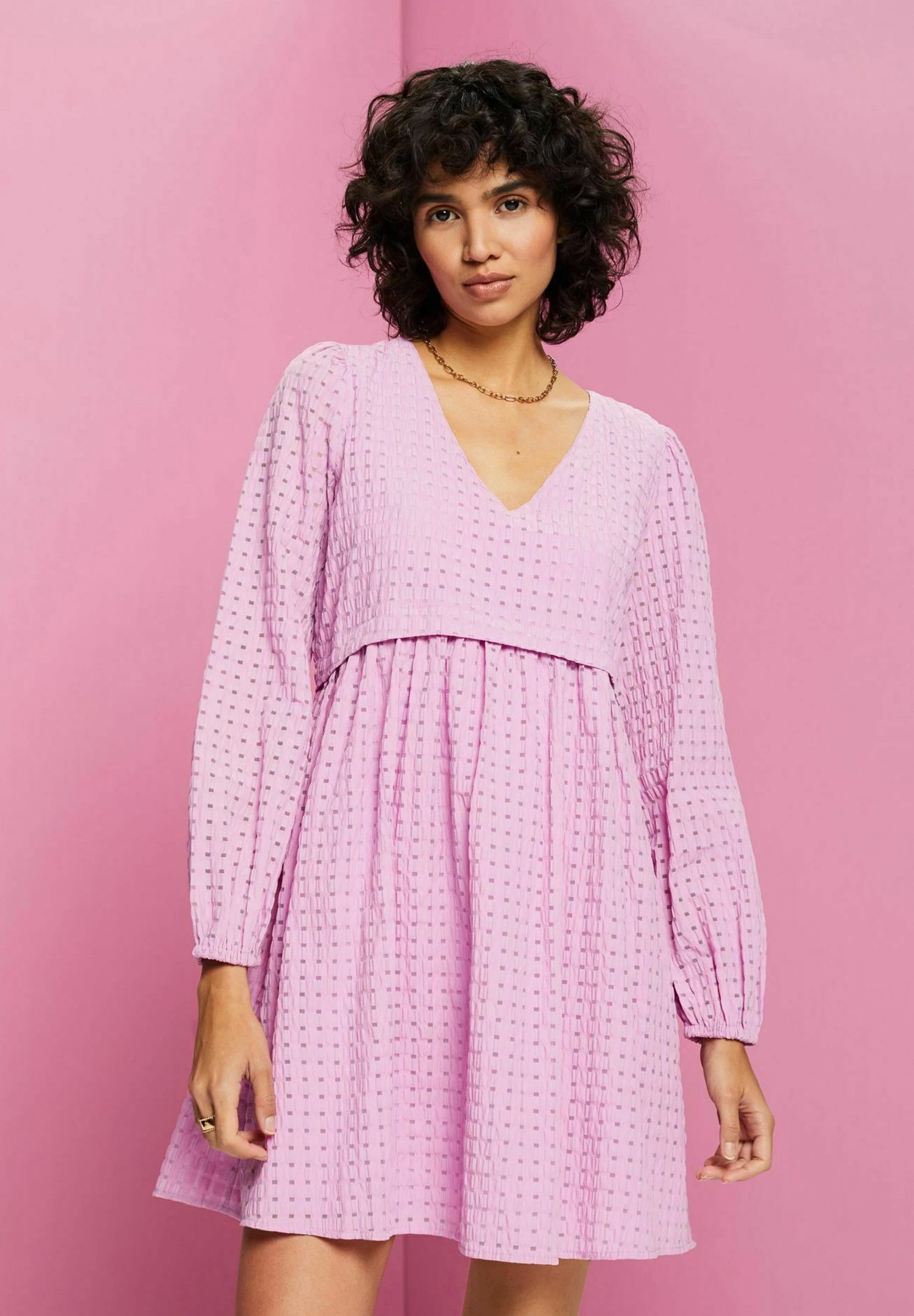 Edc By Esprit Light - Jurk - Lilac 4 Edc By Esprit Light - Jurk - Lilac - Afbeelding 4