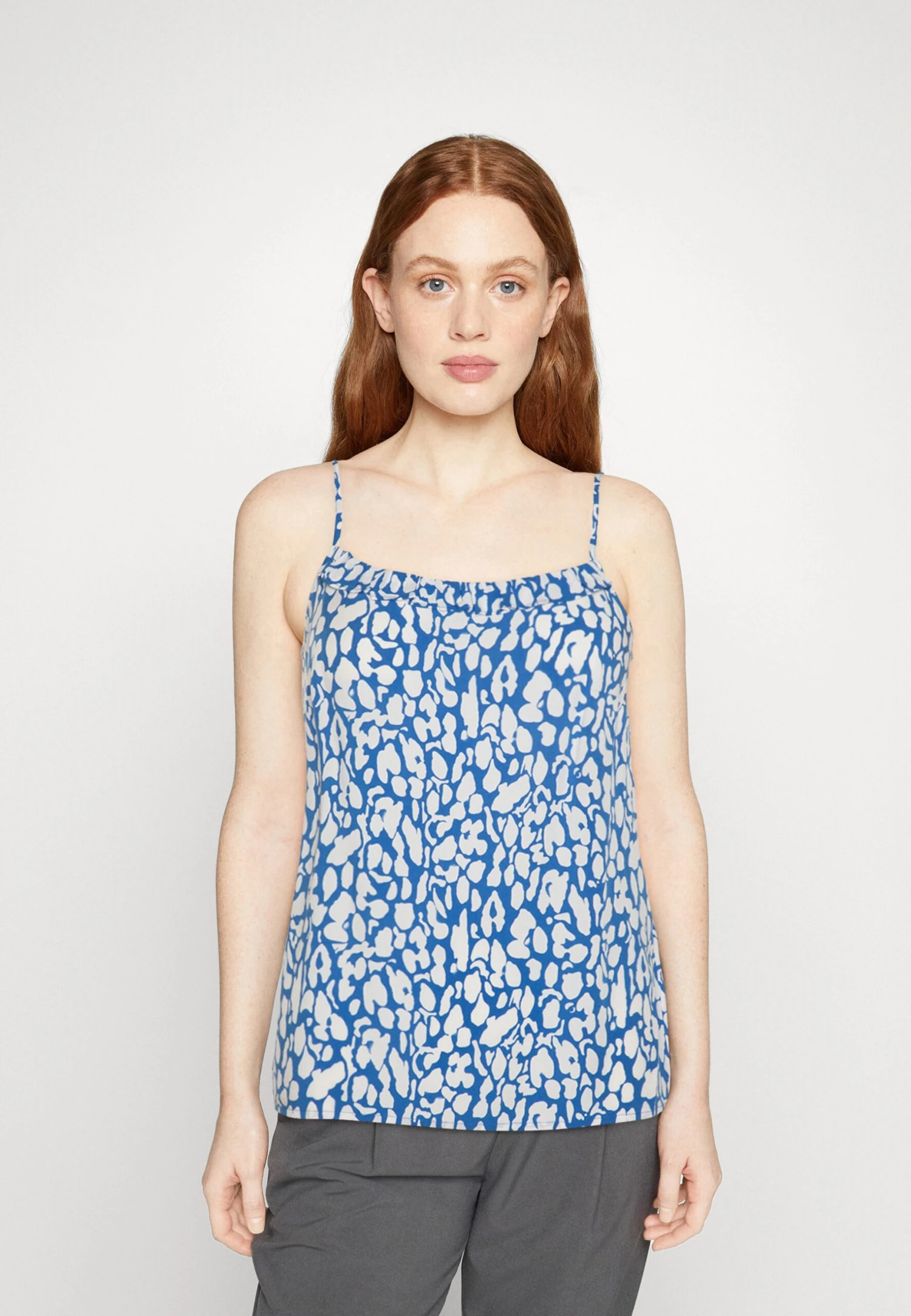 Edc By Esprit Blouse - Top - Bright Blue 1 Edc By Esprit Blouse - Top - Bright Blue