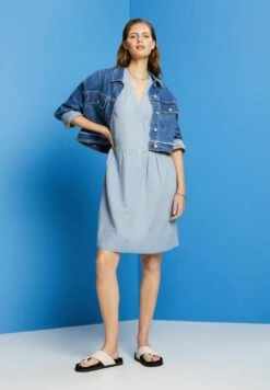 ESPRIT Dress - Jurk - Light Blue Lavender -Esprit a5592b6a4b7d4462965b6120acf4c7b8