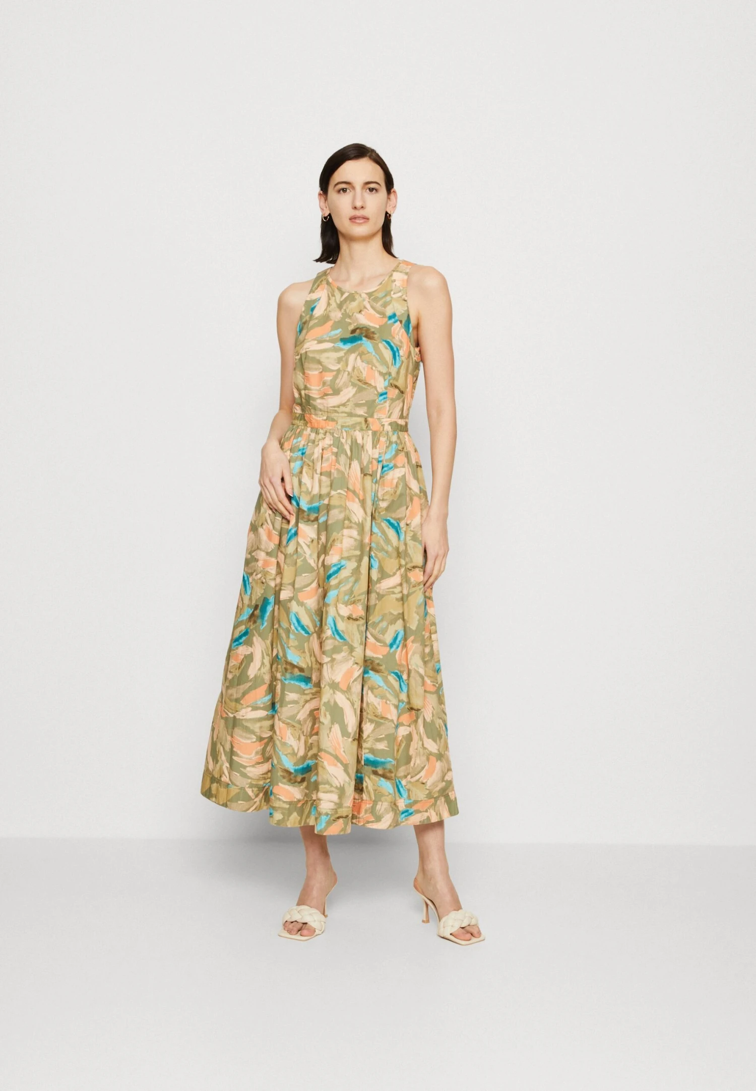 ESPRIT Dress - Jurk - Light Khaki 1 ESPRIT Dress - Jurk - Light Khaki