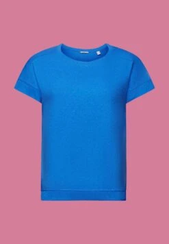ESPRIT T-Shirt Basic - Bright Blue 19 ESPRIT T-Shirt Basic - Bright Blue -Esprit a61fcf30a8934d90ba84e9319c3bdec8