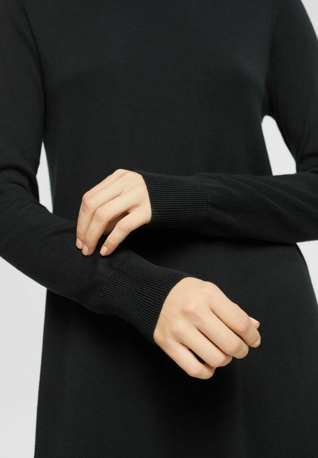 Edc By Esprit Flat- Jerseyjurk - Black 4 Edc By Esprit Flat- Jerseyjurk - Black - Afbeelding 4