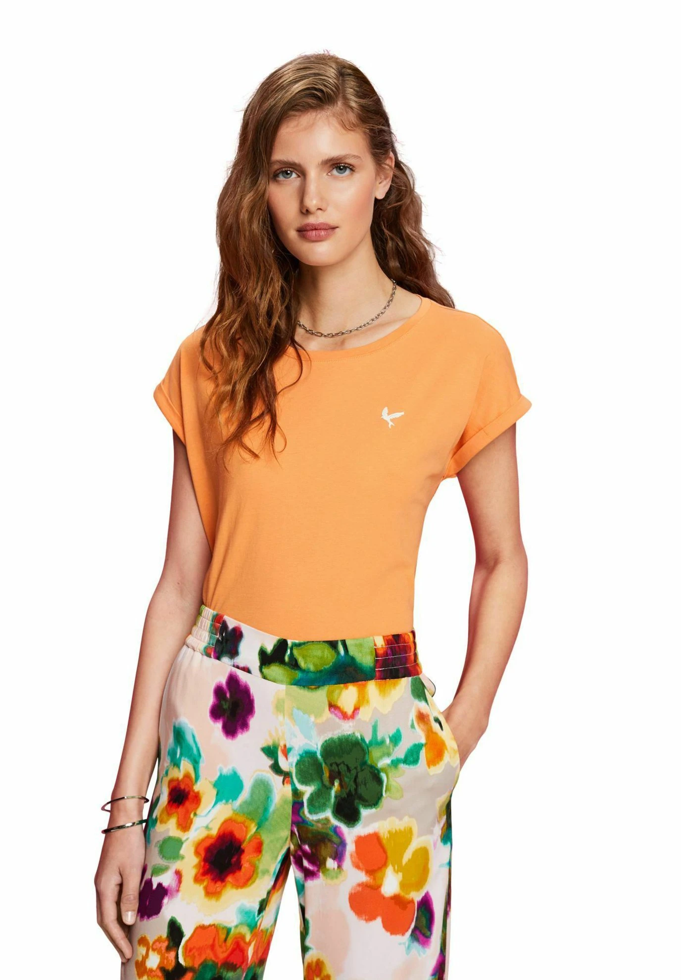 ESPRIT T-Shirt Basic - Orange 1 ESPRIT T-Shirt Basic - Orange