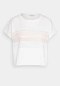 Edc By Esprit Crop Inside - T-Shirt Print - White -Esprit a64e4699c5eb44328dc283e8f25f6c3b scaled