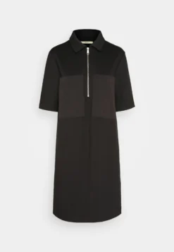 ESPRIT Zip Dress - Jerseyjurk - Black -Esprit a865c2983c224461acb50f39a118e990 scaled