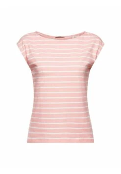ESPRIT Sslv Stripe - T-Shirt Print - Pink 13 ESPRIT Sslv Stripe - T-Shirt Print - Pink -Esprit a9f06196d5854ffebe8bff08db2383a0