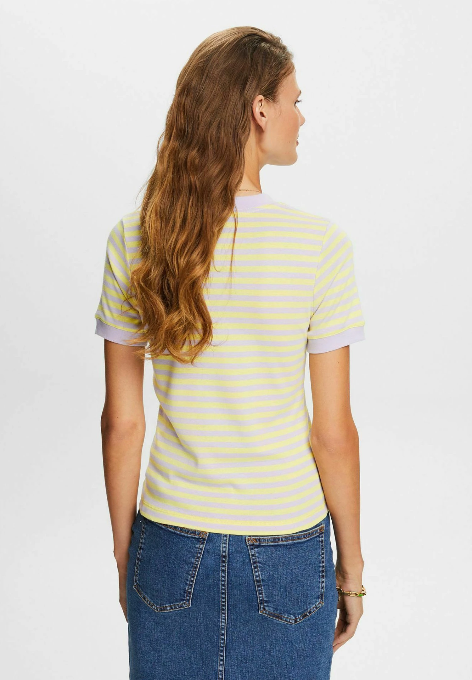 ESPRIT T-Shirt Print - Pastel Yellow 3 ESPRIT T-Shirt Print - Pastel Yellow - Afbeelding 3