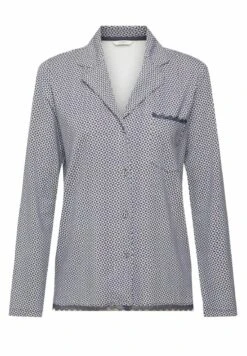 ESPRIT Mit Spitze - Pyjamashirt - Navy -Esprit abdb8bea11964445aa2ac6657313c4c1
