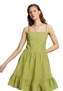 Edc By Esprit Light- Jurk - Pistachio Green