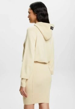 ESPRIT Mit Kapuze - Gebreide Jurk - Cream Beige 9 ESPRIT Mit Kapuze - Gebreide Jurk - Cream Beige -Esprit b1686c3bbe1342e4bd56254f52cc0cb1