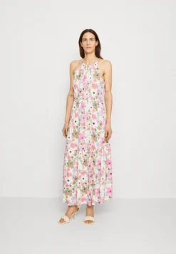 Edc By Esprit Neckholder Dress - Maxi-Jurk - Pink