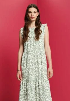 Edc By Esprit Printed - Jurk - Pale Khaki 8 Edc By Esprit Printed - Jurk - Pale Khaki -Esprit b28301def9644048a8017738d7ab9eed