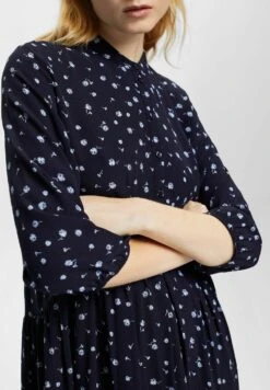 ESPRIT Moroccain - Jurk - Navy -Esprit b2a5b2e8d38a4113b64f7aa62abd22c1