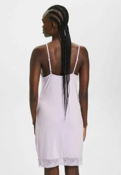 ESPRIT Mit Spitzenbesatz - Nachtjapon - Violet -Esprit b51f8478522f4999877fa58646c357ed