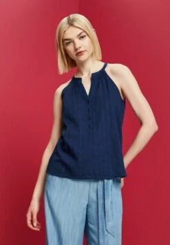 ESPRIT Regular Fit - Top - Navy -Esprit b5aba04de41c4d12841b2de3f2d740a4