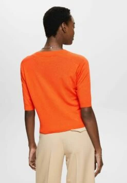 ESPRIT Sus Li Blend Te - T-Shirt Basic - Orange Red New 9 ESPRIT Sus Li Blend Te - T-Shirt Basic - Orange Red New -Esprit b5c02902d1c24cfbbd82f642aea87cca