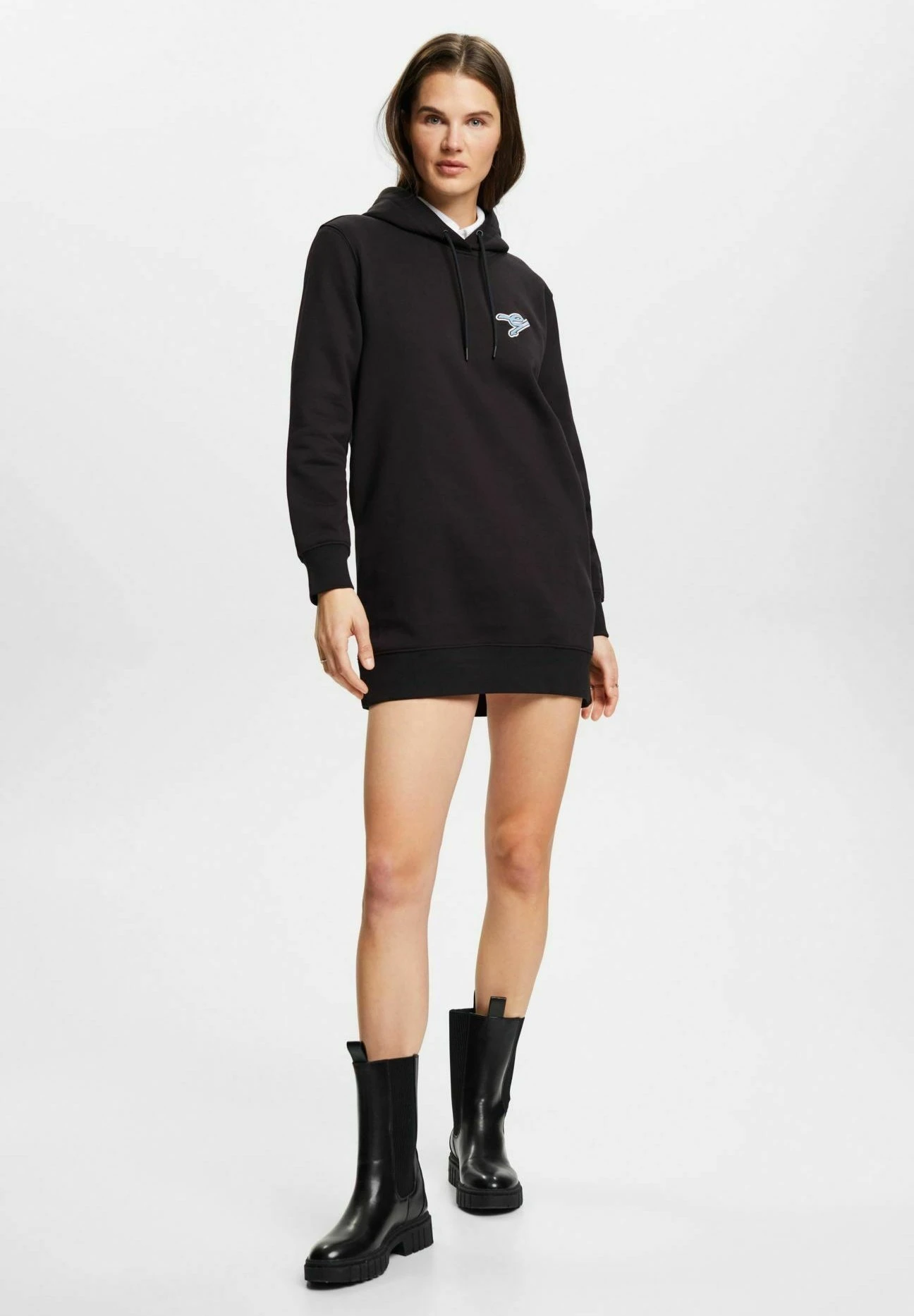 ESPRIT College - Gebreide Jurk - Black 2 ESPRIT College - Gebreide Jurk - Black - Afbeelding 2