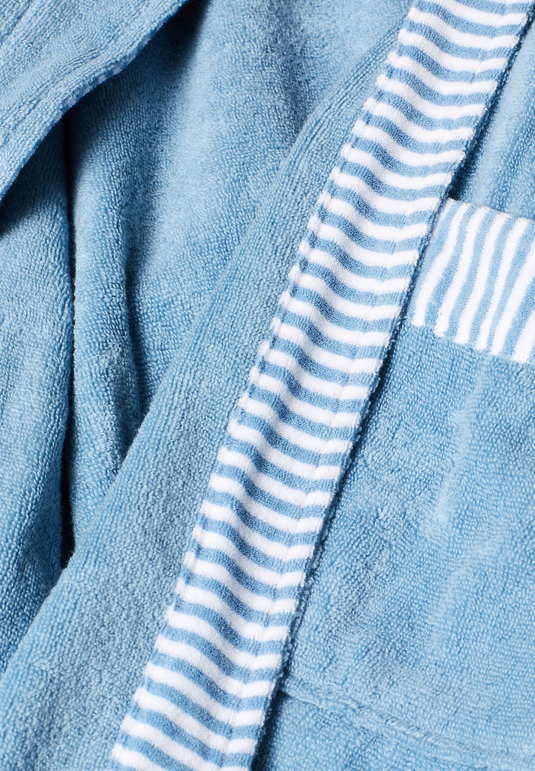 ESPRIT Mit Streifen - Badjas - Sky Blue 4 ESPRIT Mit Streifen - Badjas - Sky Blue - Afbeelding 4