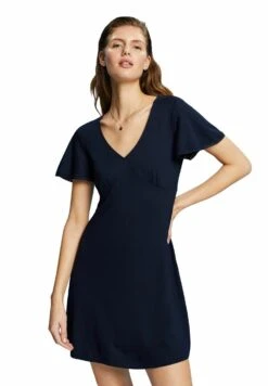 ESPRIT Gebreide Jurk - Navy