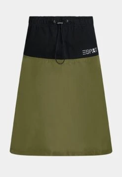 ESPRIT Midi Mix - A-Lijn Rok - Olive -Esprit b858a7d69ede4bf0b27d8bcb8100945c