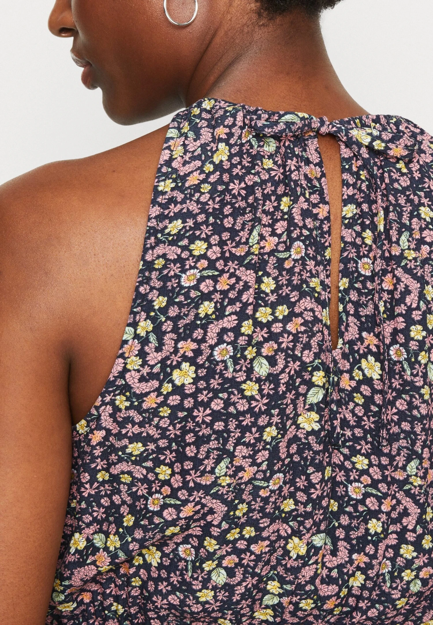 Edc By Esprit Neckholder Dress - Jurk - Navy 6 Edc By Esprit Neckholder Dress - Jurk - Navy - Afbeelding 6