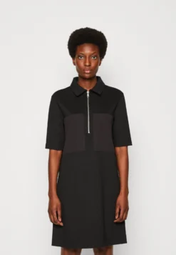 ESPRIT Zip Dress - Jerseyjurk - Black