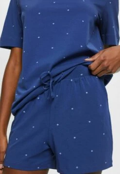 ESPRIT Mit Allover-Muster - Pyjama - Dark Blue -Esprit b89e83ef818543f882d1e7eda271bfe1