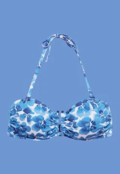 ESPRIT Sabang Par Padded Bandeau - Bikinitop - Blue -Esprit b8bdd3af5dcc4d3792fadac862f10262