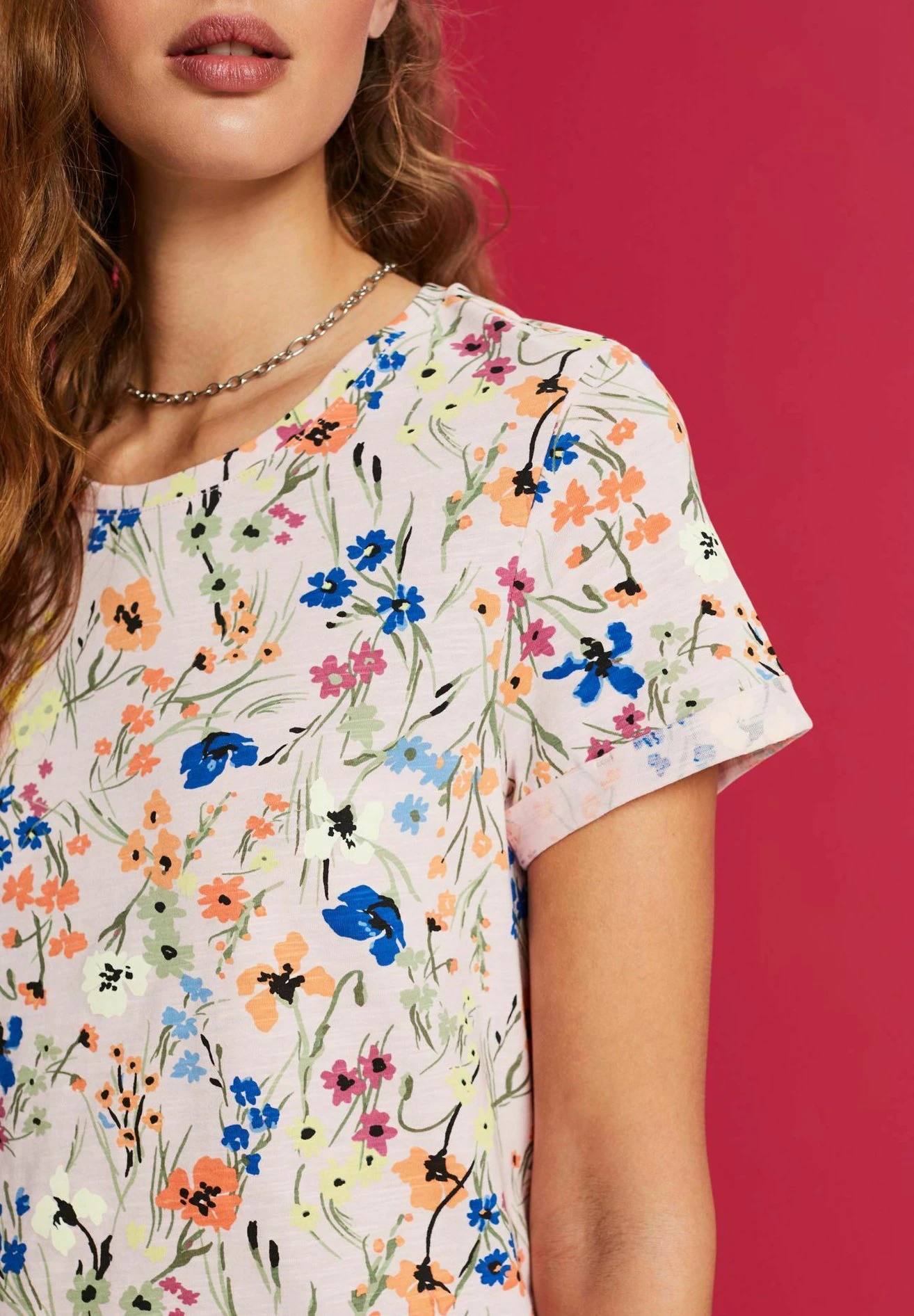 ESPRIT T-Shirt Print - Light Pink 3 ESPRIT T-Shirt Print - Light Pink - Afbeelding 3