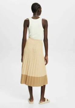 ESPRIT Plissierter- A-Lijn Rok - Light Beige 12 ESPRIT Plissierter- A-Lijn Rok - Light Beige -Esprit ba9f7a43f2b94dda8a2cb893d3745eaf