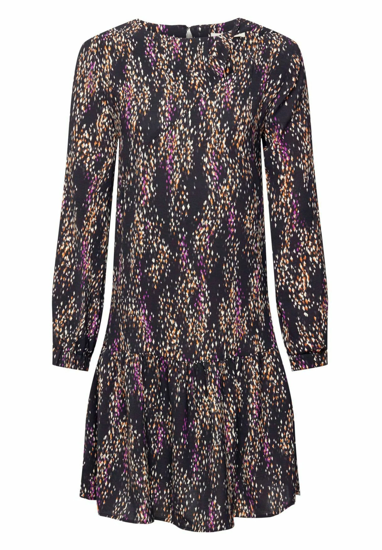 ESPRIT Mit Muster Und Cutout - Jurk - Black 6 ESPRIT Mit Muster Und Cutout - Jurk - Black - Afbeelding 6