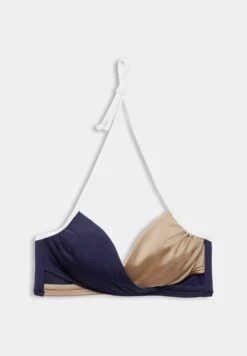 ESPRIT Tayrona Wattiertes In Wickelform - Bikinitop - Navy -Esprit bafd1babba664e818c19b5f1d81bde3f