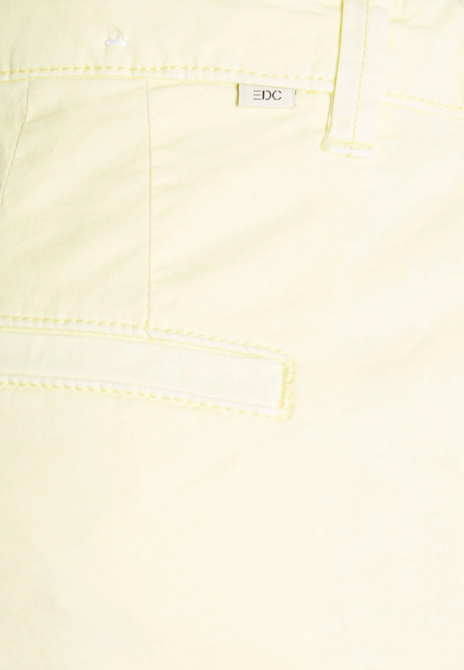 Edc By Esprit Pima - Shorts - Light Yellow 3 Edc By Esprit Pima - Shorts - Light Yellow - Afbeelding 3