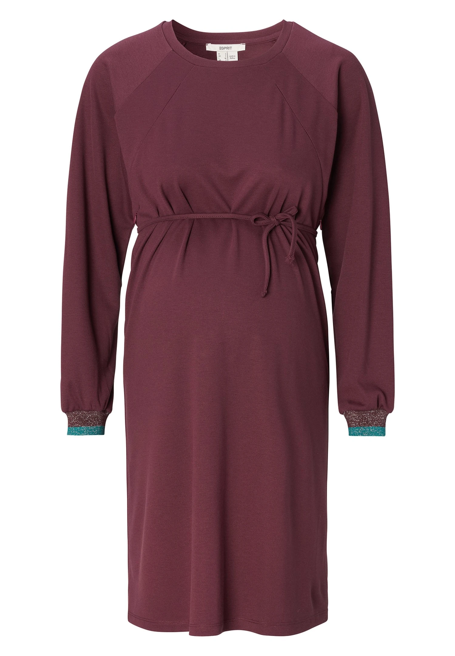 Jerseyjurk - Plum Brown 4 Jerseyjurk - Plum Brown - Afbeelding 4