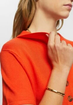 ESPRIT Poloshirt - Orange Red New -Esprit c158fa0c69394e8999ab78abeb579e19