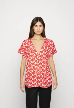 ESPRIT Fluid - T-Shirt Print - Orange Red