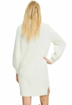 ESPRIT Flat - Gebreide Jurk - Off White -Esprit c2d4009bbeba4247a6522c4016b4d555