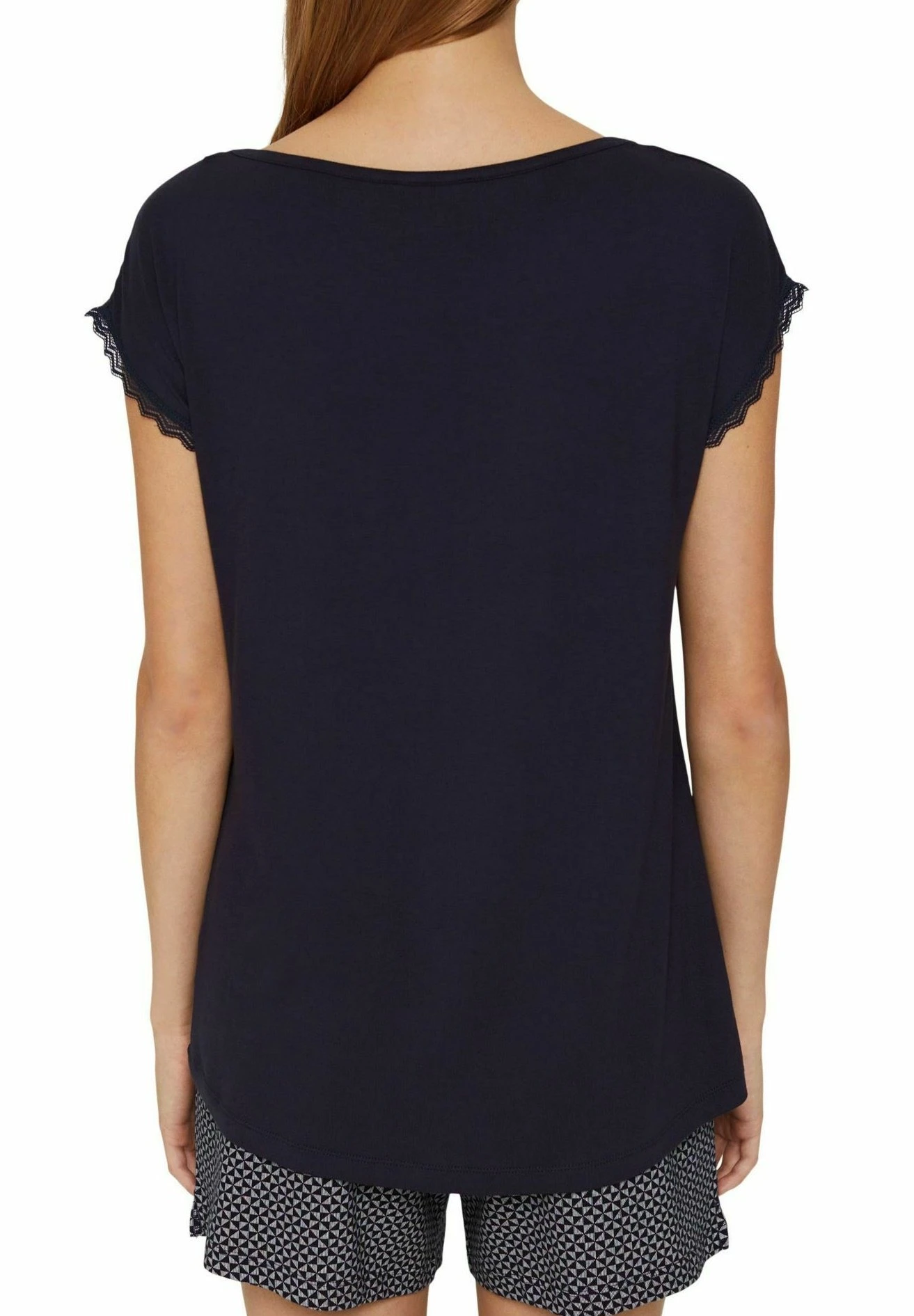ESPRIT Pyjama - Pyjamashirt - Navy 5 ESPRIT Pyjama - Pyjamashirt - Navy - Afbeelding 5