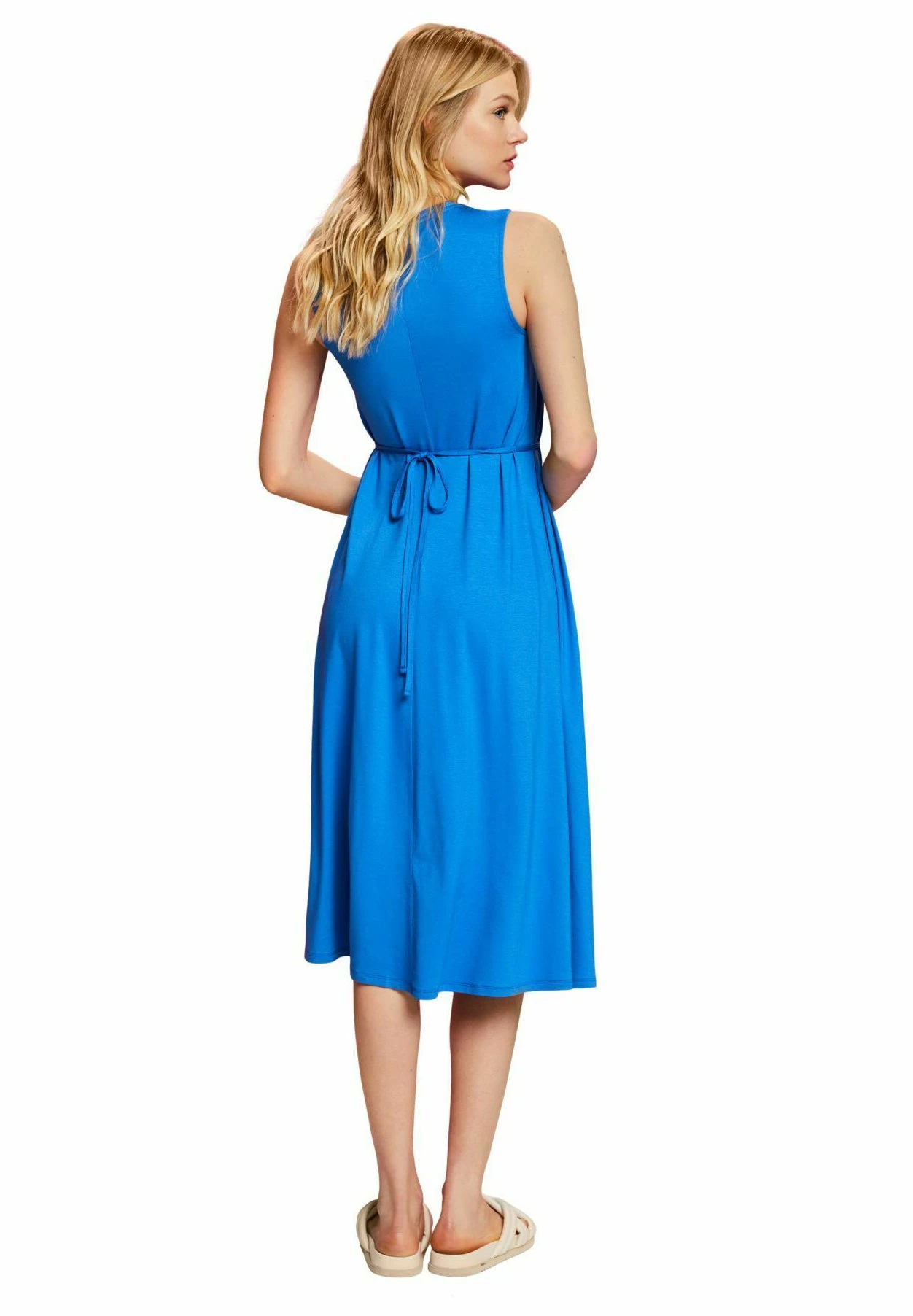 ESPRIT Slvless - Jerseyjurk - Bright Blue 2 ESPRIT Slvless - Jerseyjurk - Bright Blue - Afbeelding 2